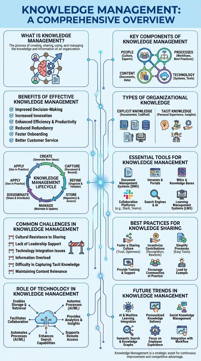 Infographic: An Overview of Knowledge Management