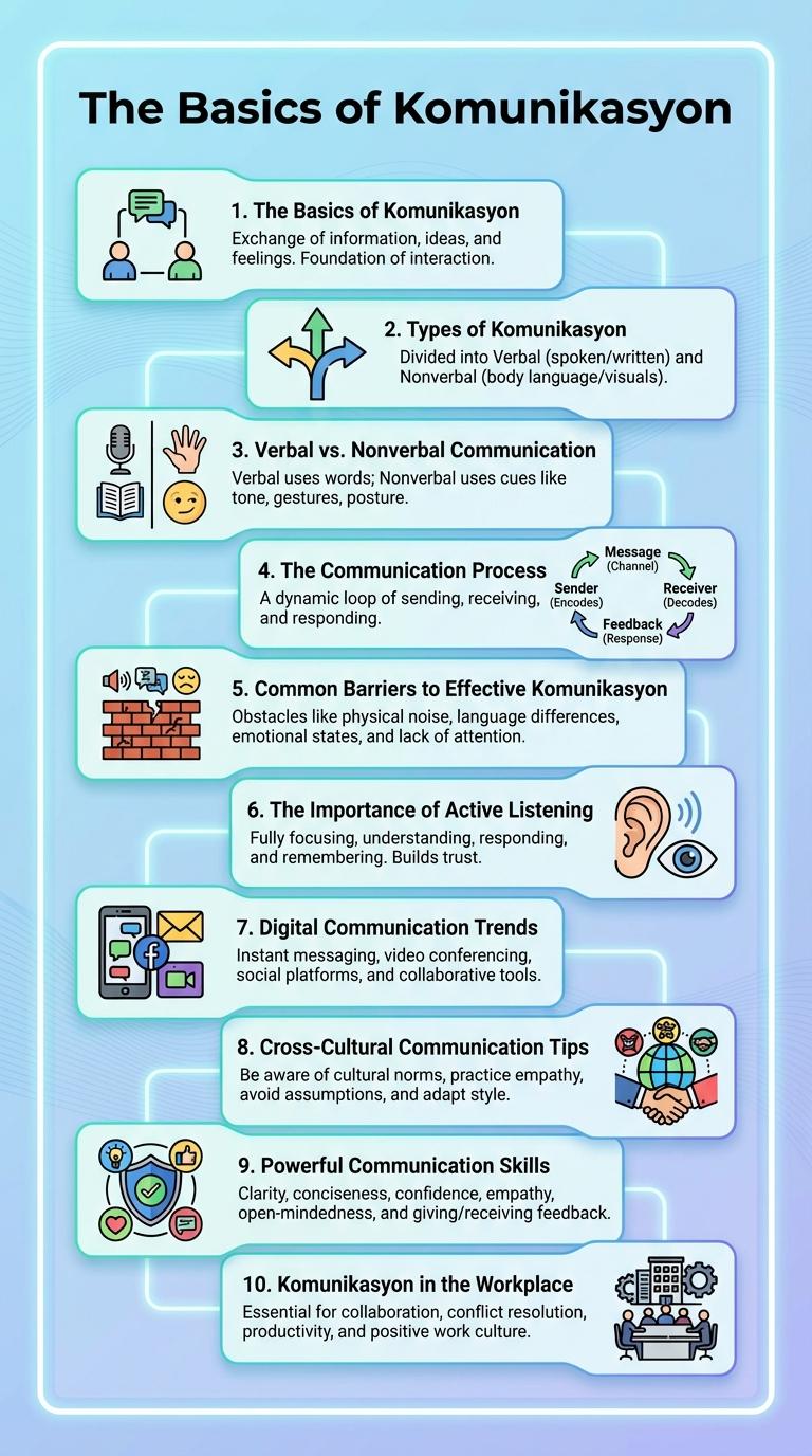 Infographic About Communication