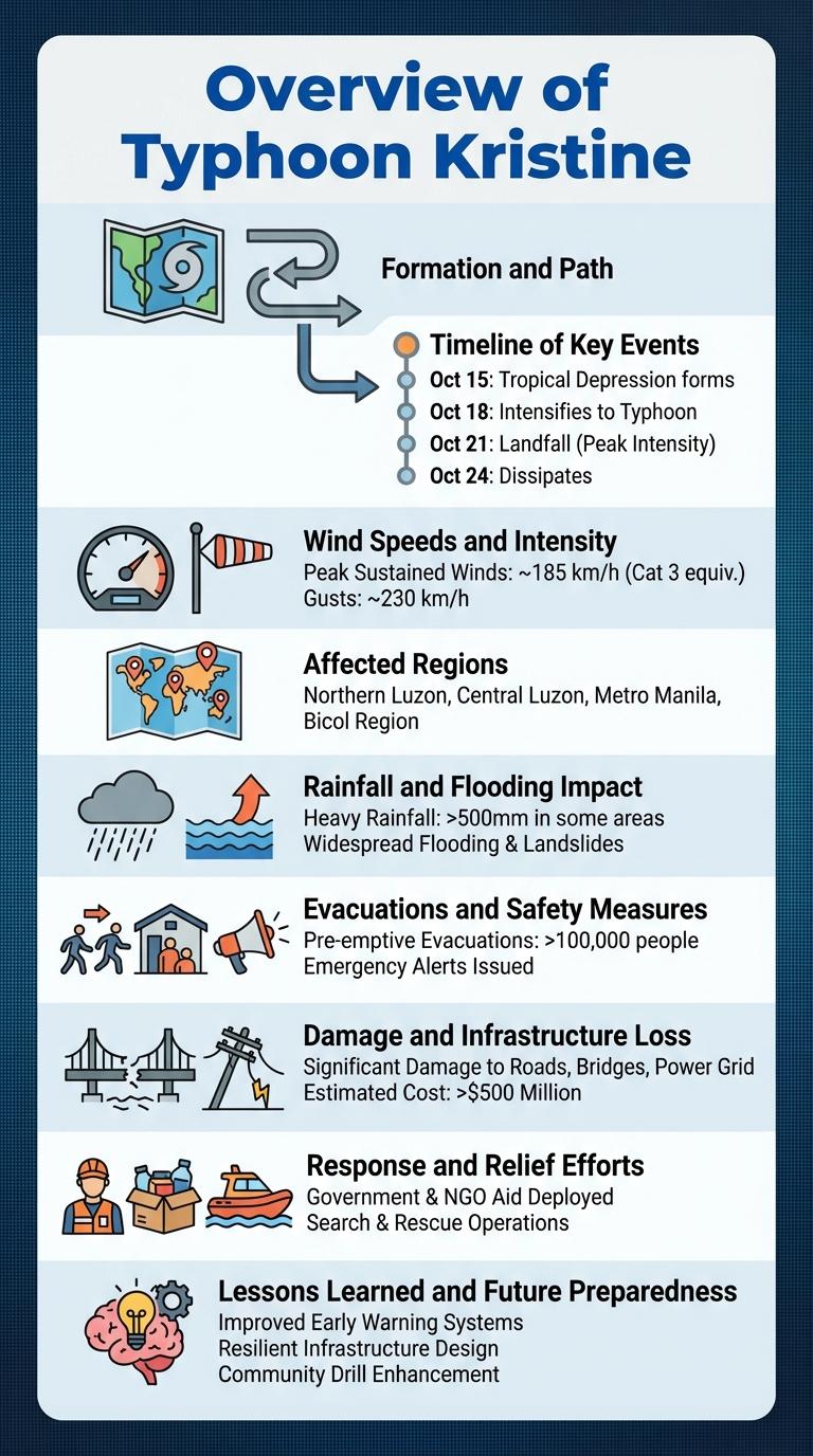 Infographic: Key Facts About Typhoon Kristine