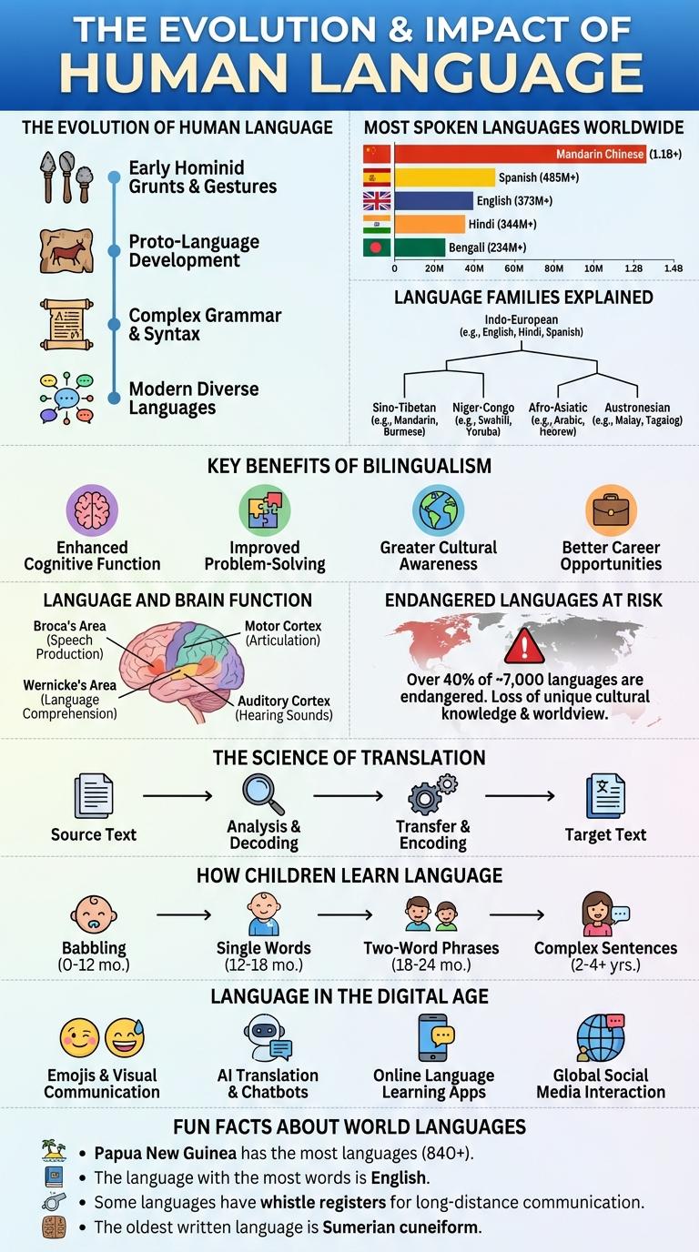 Infographic: Exploring the Diversity and Power of Language