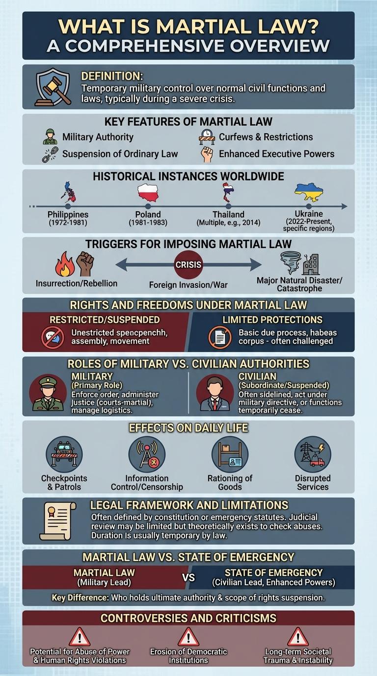 Infographic: Understanding Martial Law