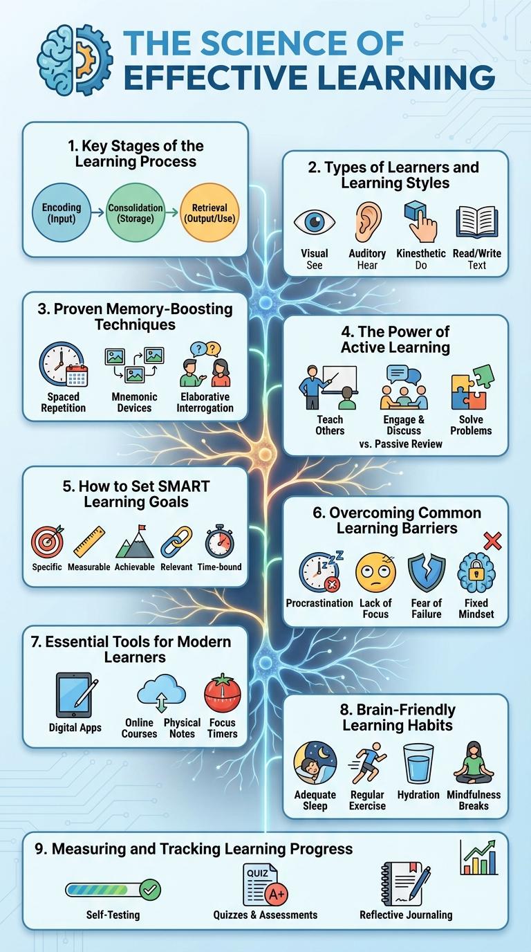 Infographic About Learning: Key Insights and Strategies