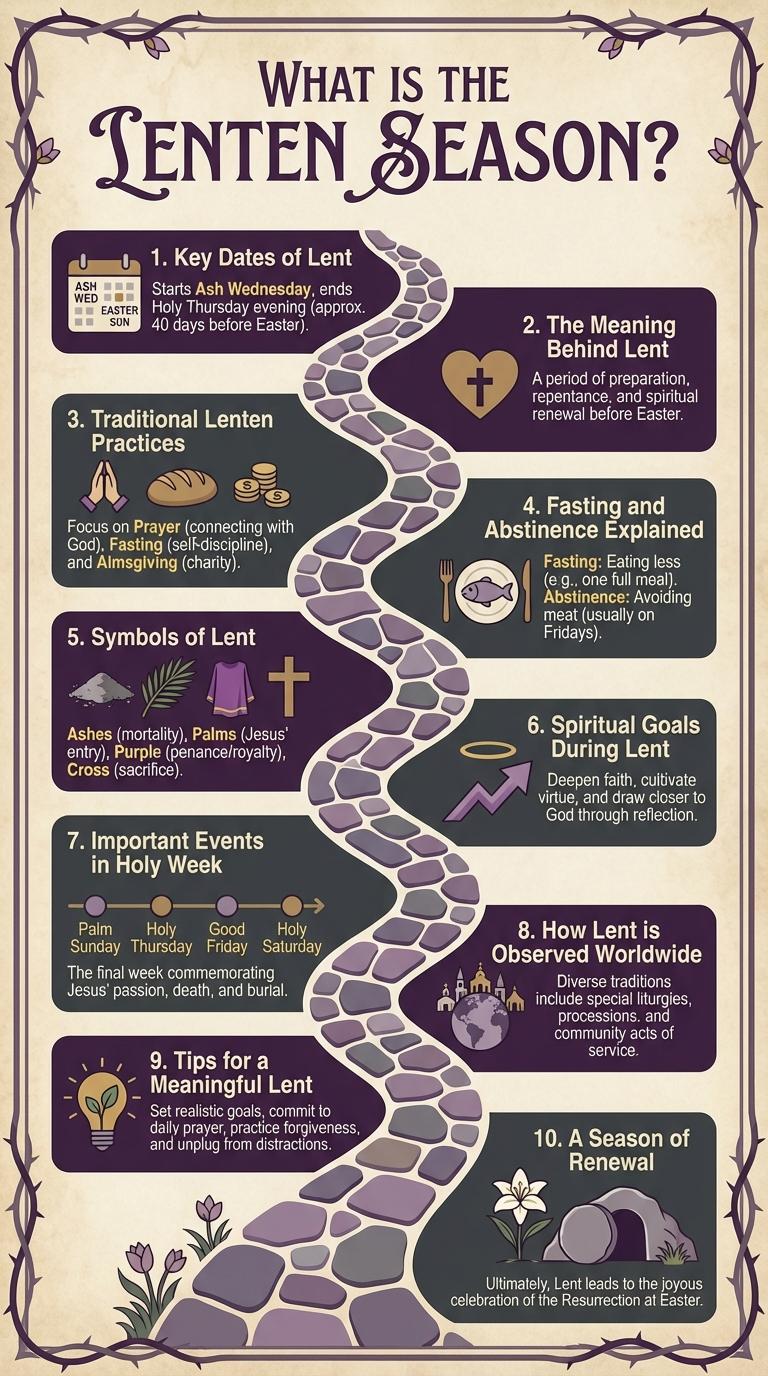 Infographic: Key Facts and Traditions of the Lenten Season