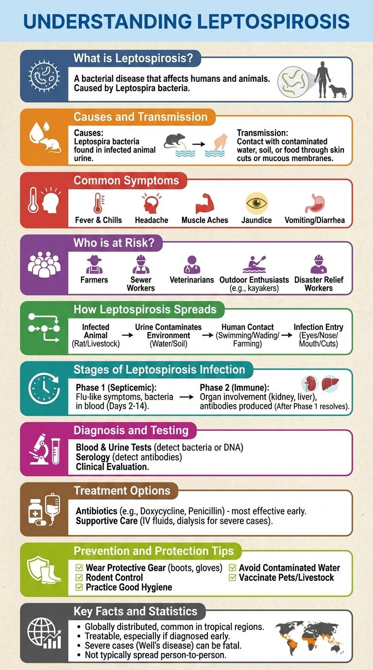 Leptospirosis Infographic: Key Facts, Symptoms, and Prevention