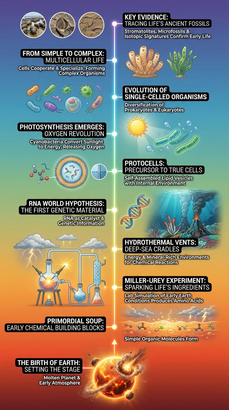 Infographic: The Origin of Life Explained