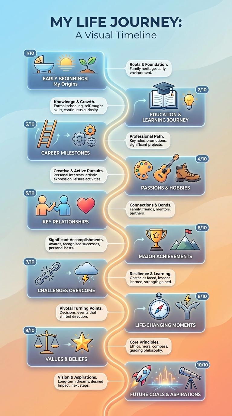 Infographic: A Visual Journey Through Your Life