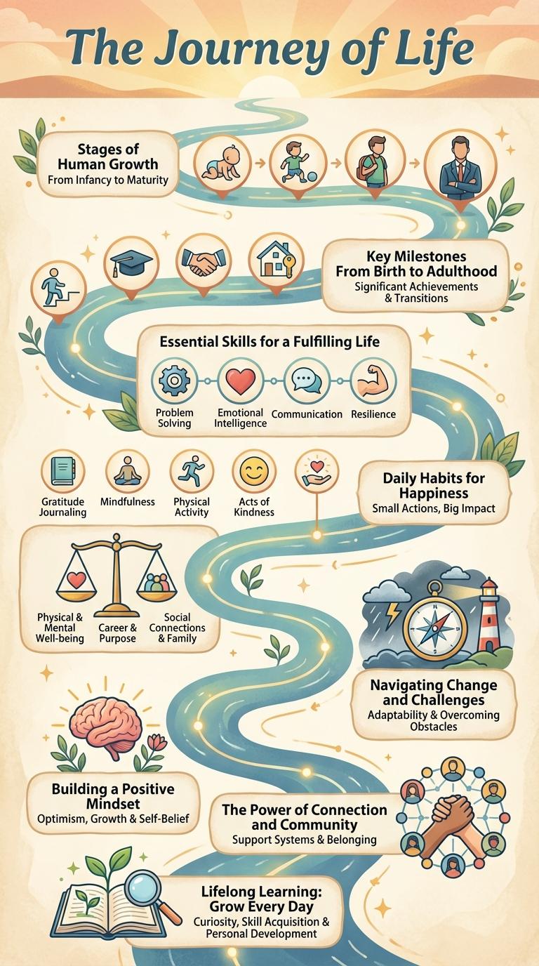 Infographic About Life: Key Facts and Insights