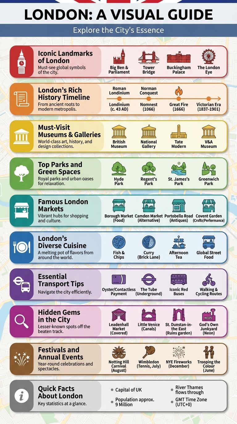 Infographic: Key Facts and Figures About London