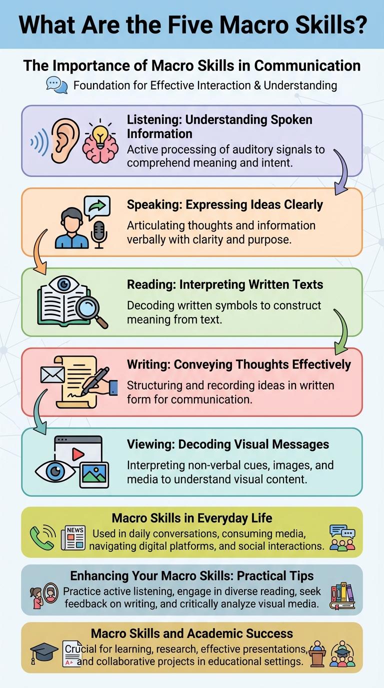 Infographic About Macro Skills