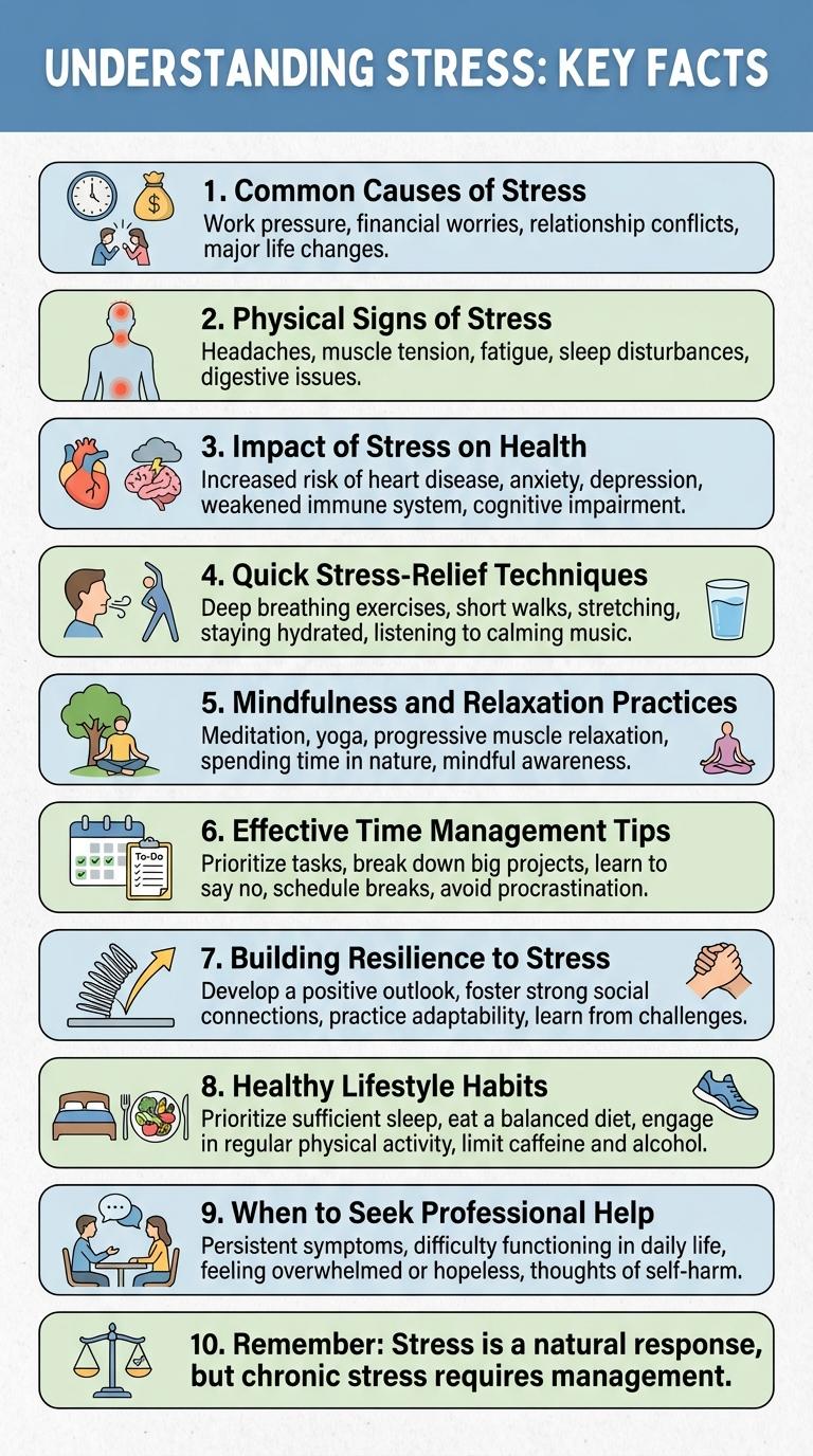 Effective Stress Management: An Infographic Guide