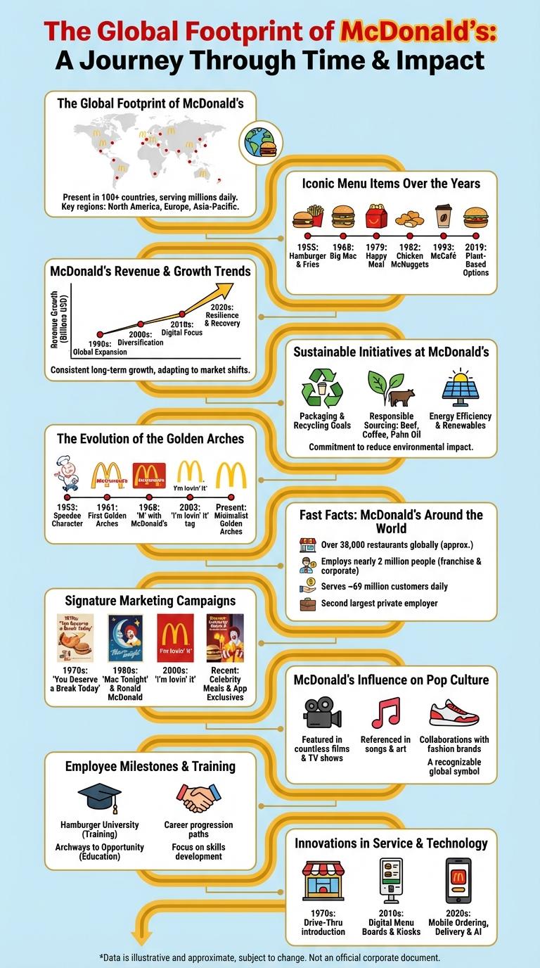 McDonald's: Key Facts and Figures Infographic