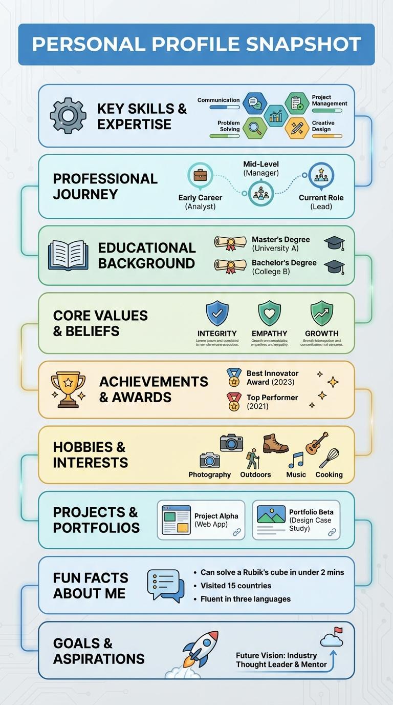 Infographic About Me