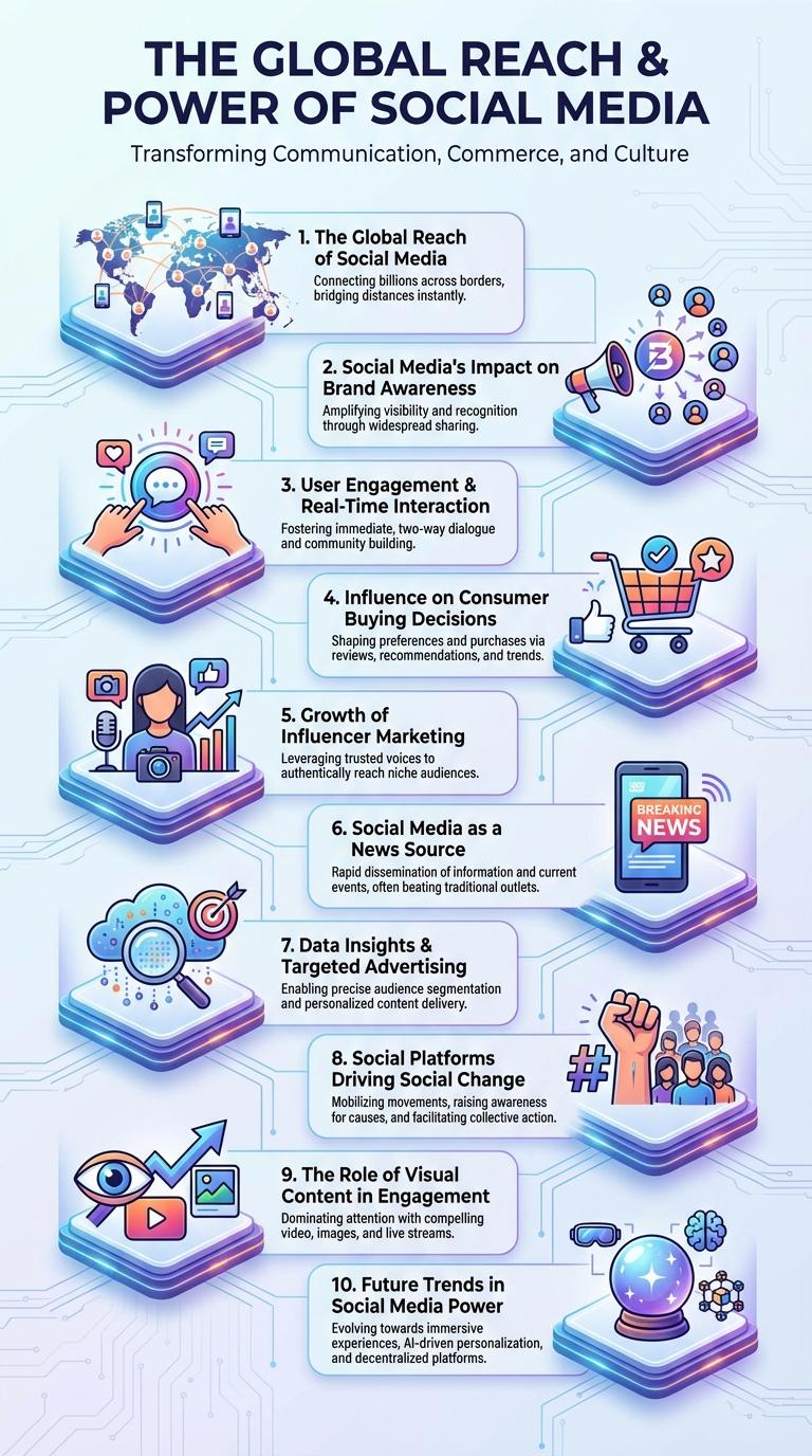 Infographic: The Power of Social Media