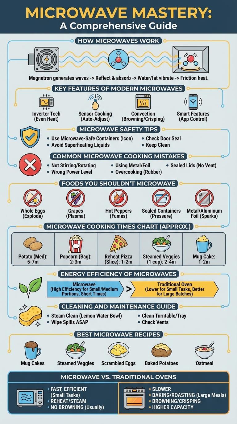 Microwave Oven Infographic: Key Facts and Features