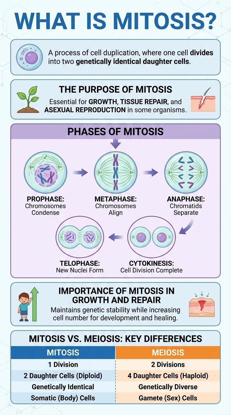 Infographic: Understanding the Stages of Mitosis