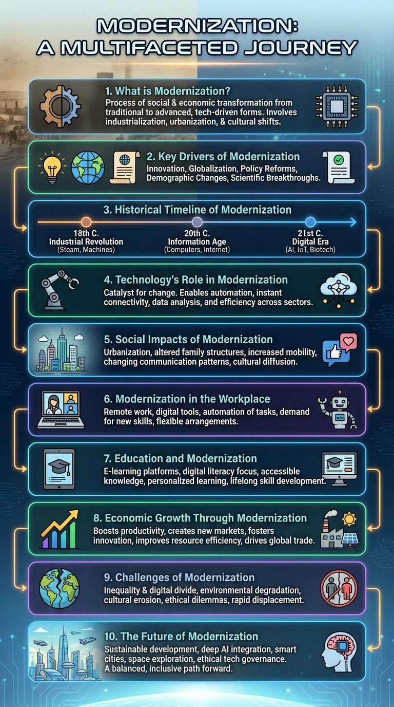 Infographic: The Impact of Modernization on Society