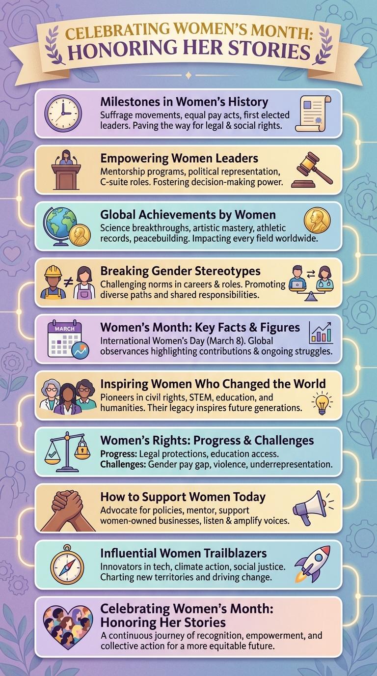 Infographic: Celebrating Women's Month
