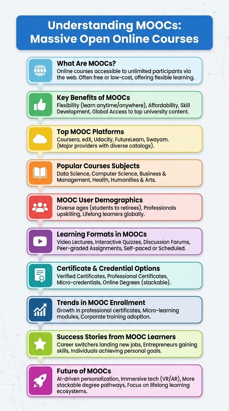 Infographic: An Overview of MOOCs (Massive Open Online Courses)