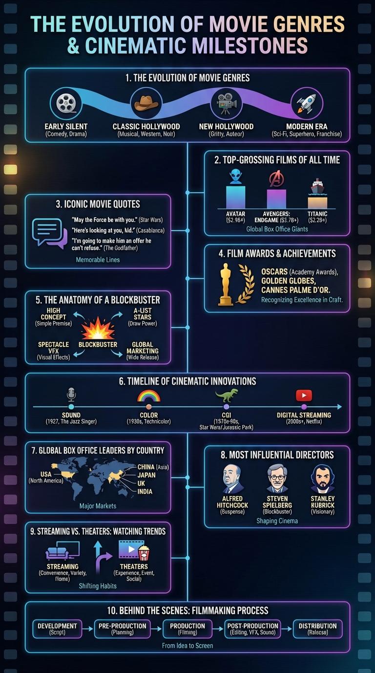 Infographic: Key Trends and Facts About Movies