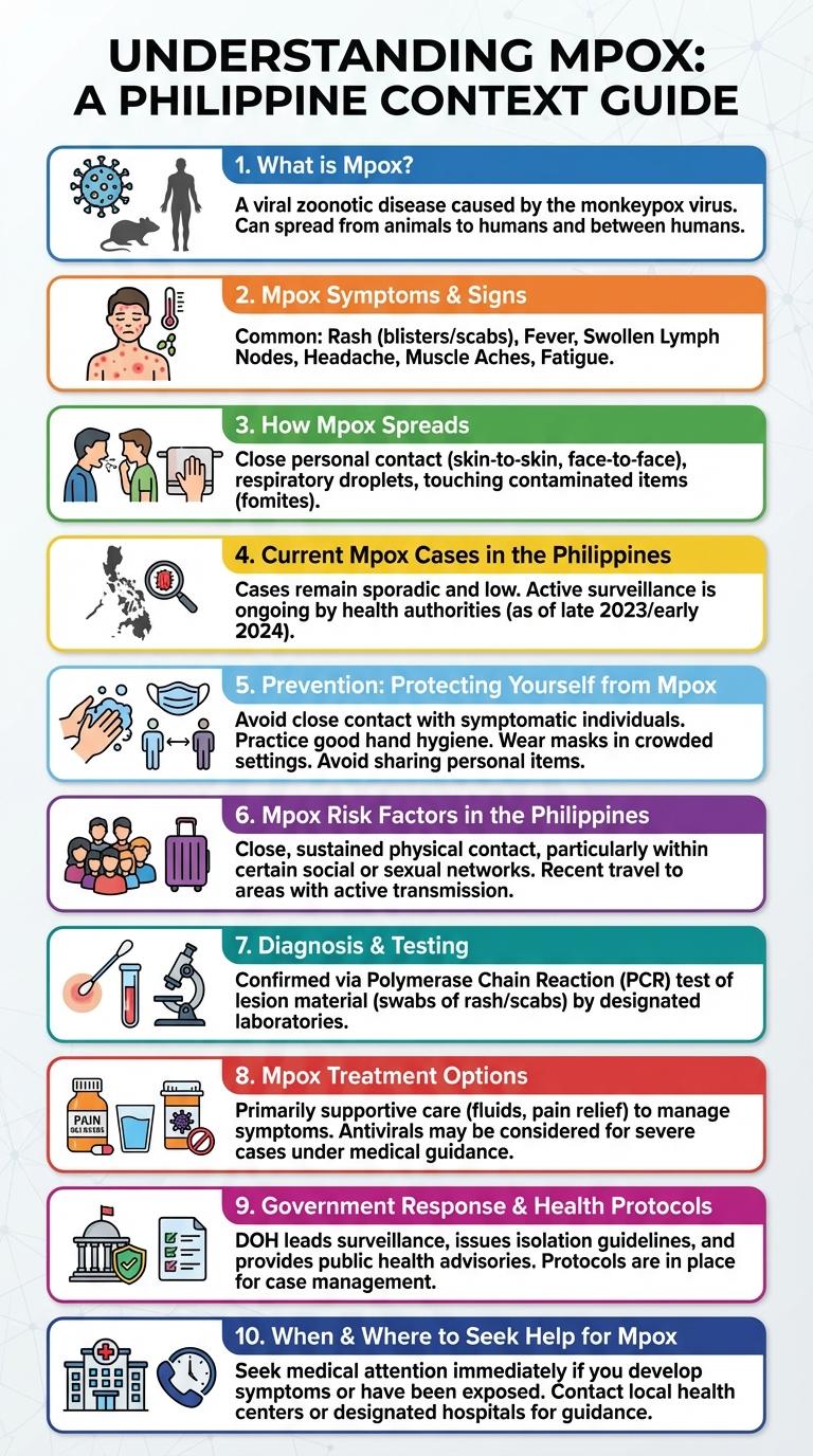 Infographic: Understanding Mpox in the Philippines