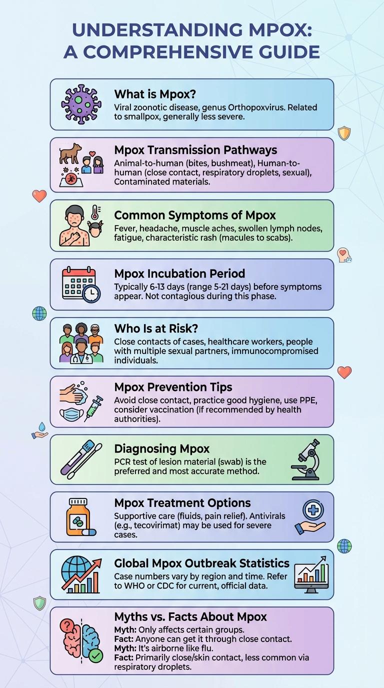 Comprehensive Infographic About Mpox: Key Facts and Prevention Tips