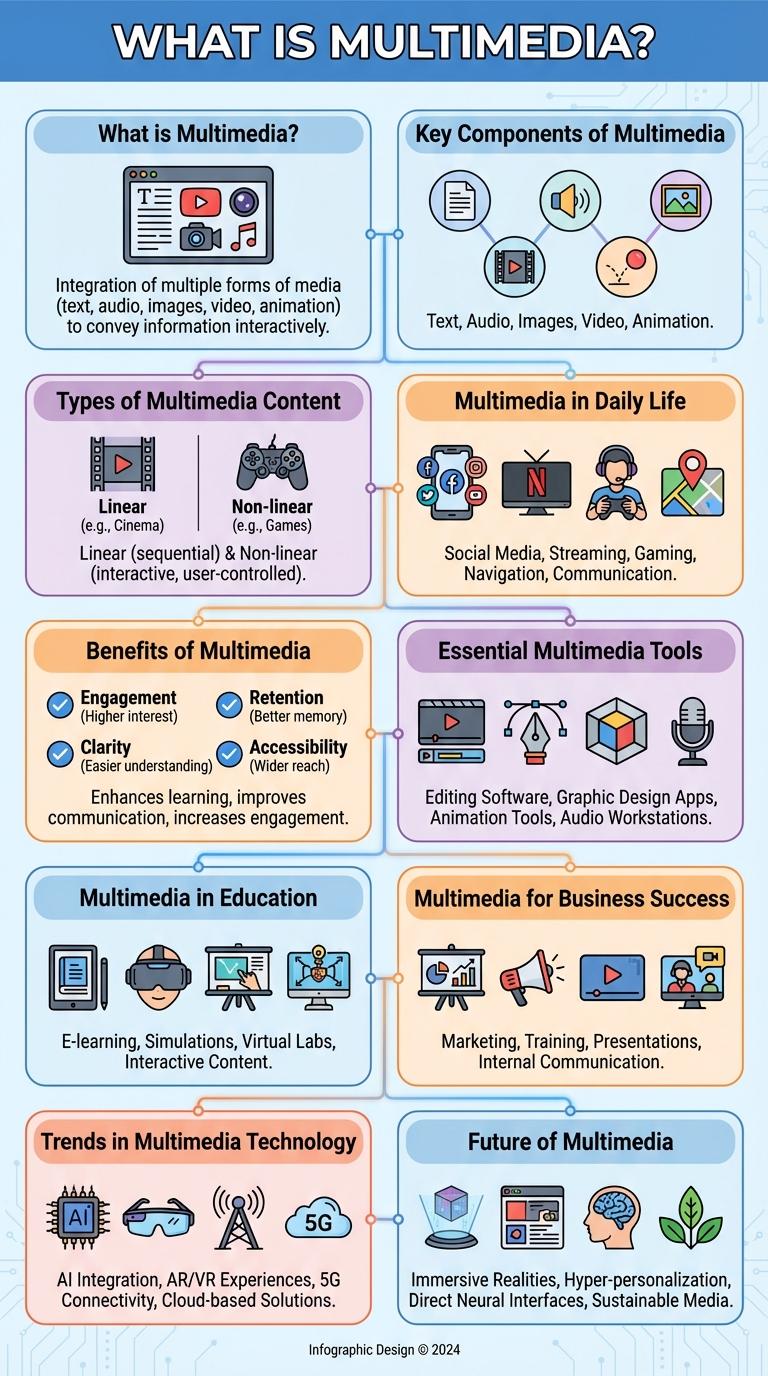Infographic About Multimedia