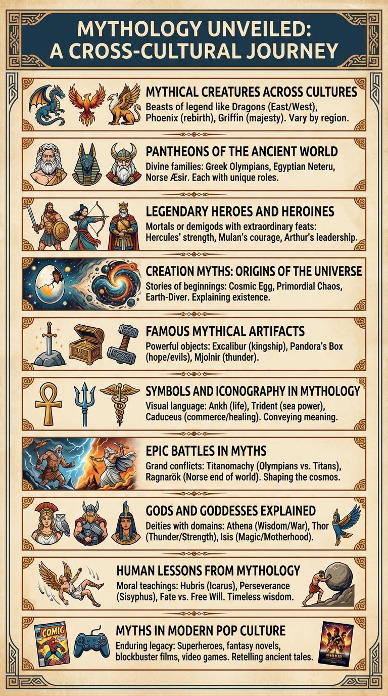 Infographic: Exploring the World of Mythology