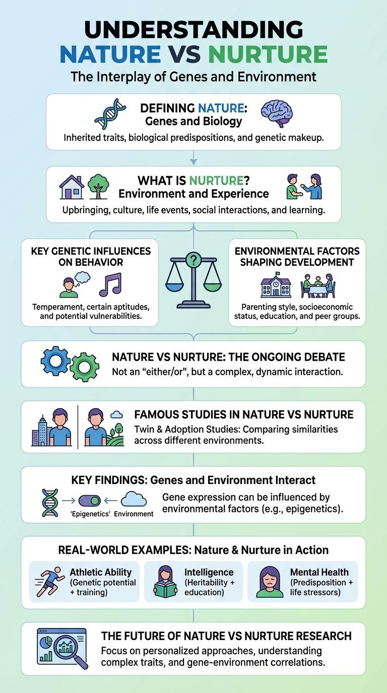 Infographic: Nature vs. Nurture--Understanding the Influences on Human Development