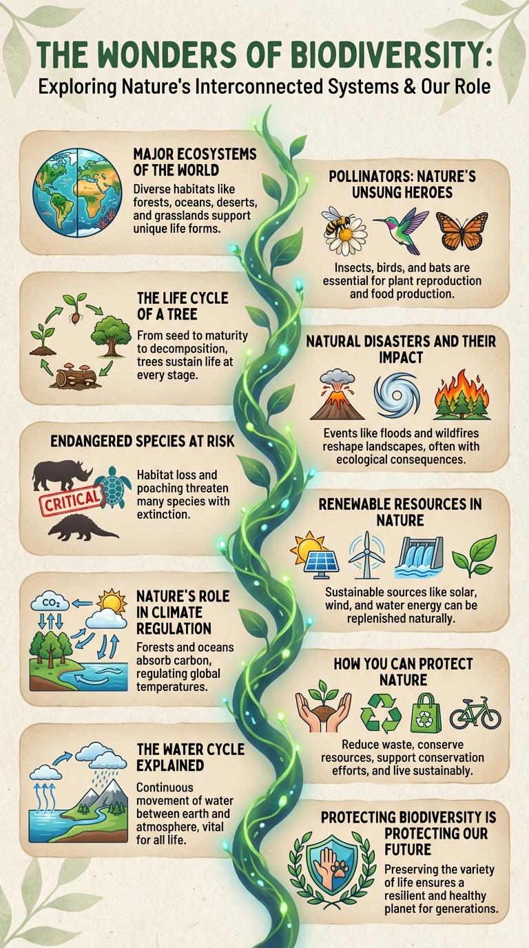 Infographic About Nature: Visualizing the Beauty and Importance of Our Natural World