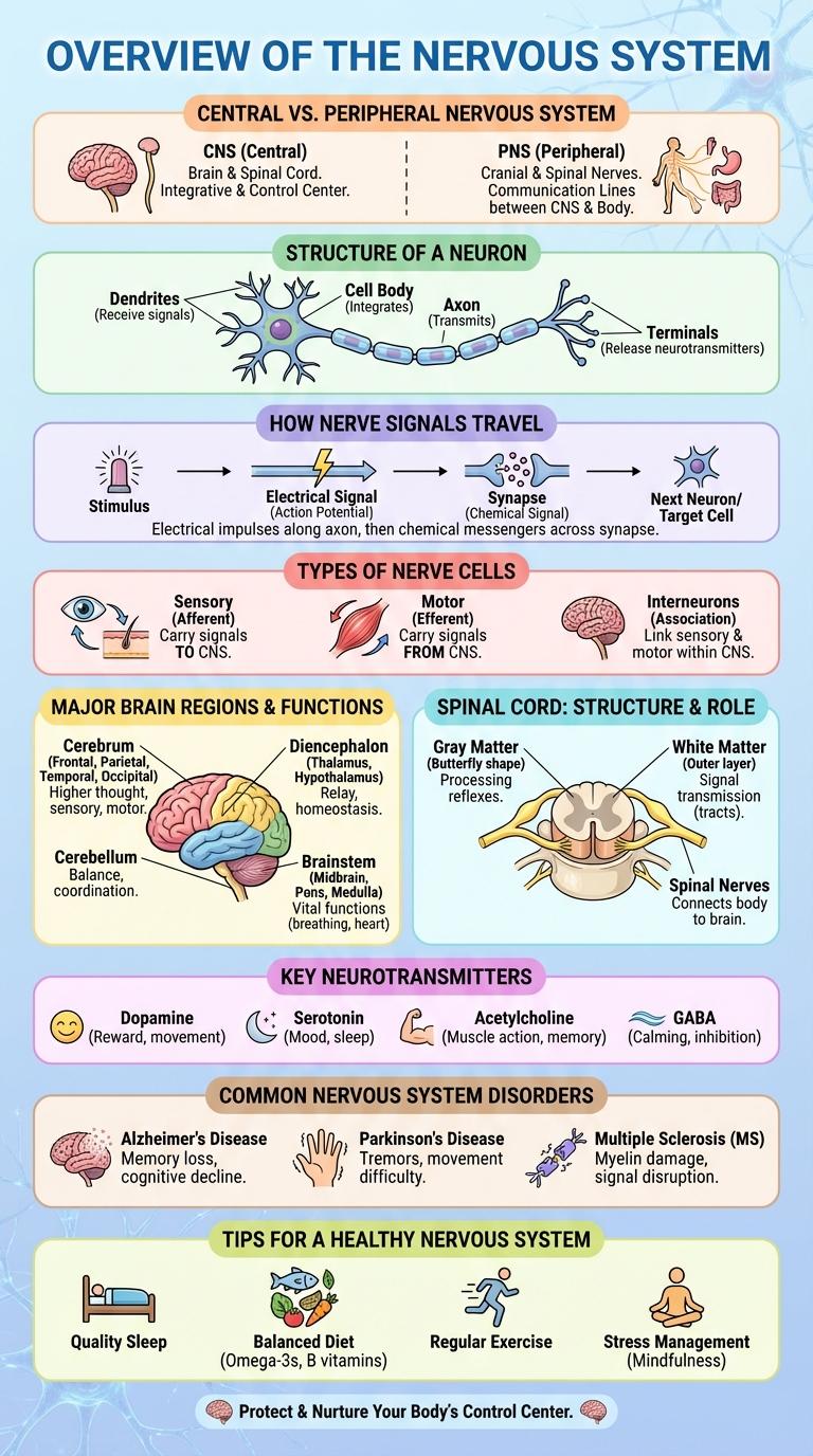 Infographic: An Overview of the Nervous System