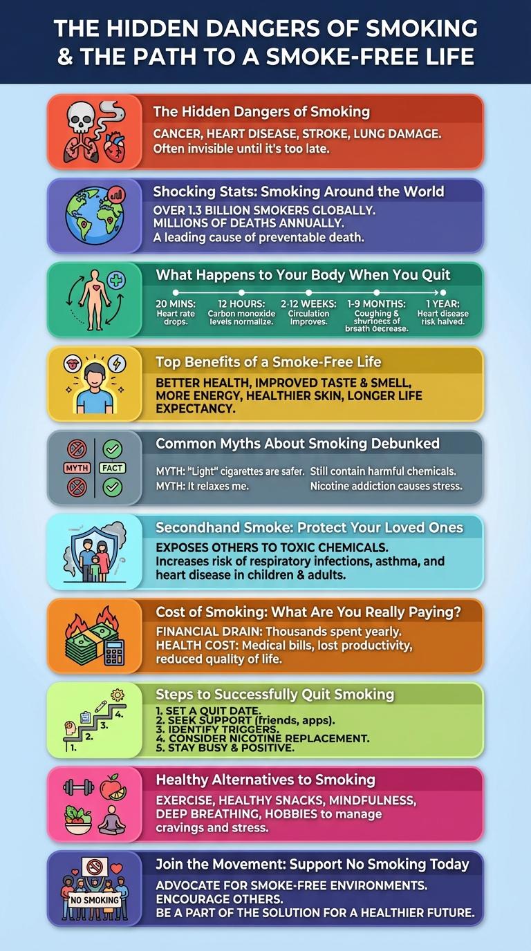 Infographic: The Importance of No Smoking