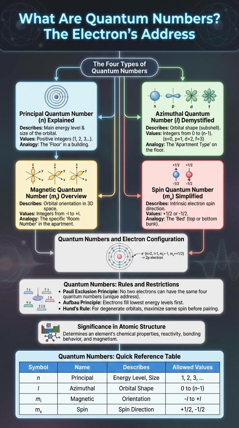 Infographic: An Introduction to Quantum Numbers