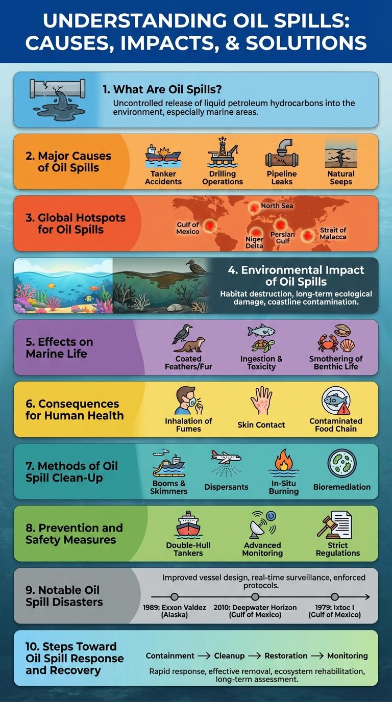 Infographic: Understanding Oil Spills and Their Impact