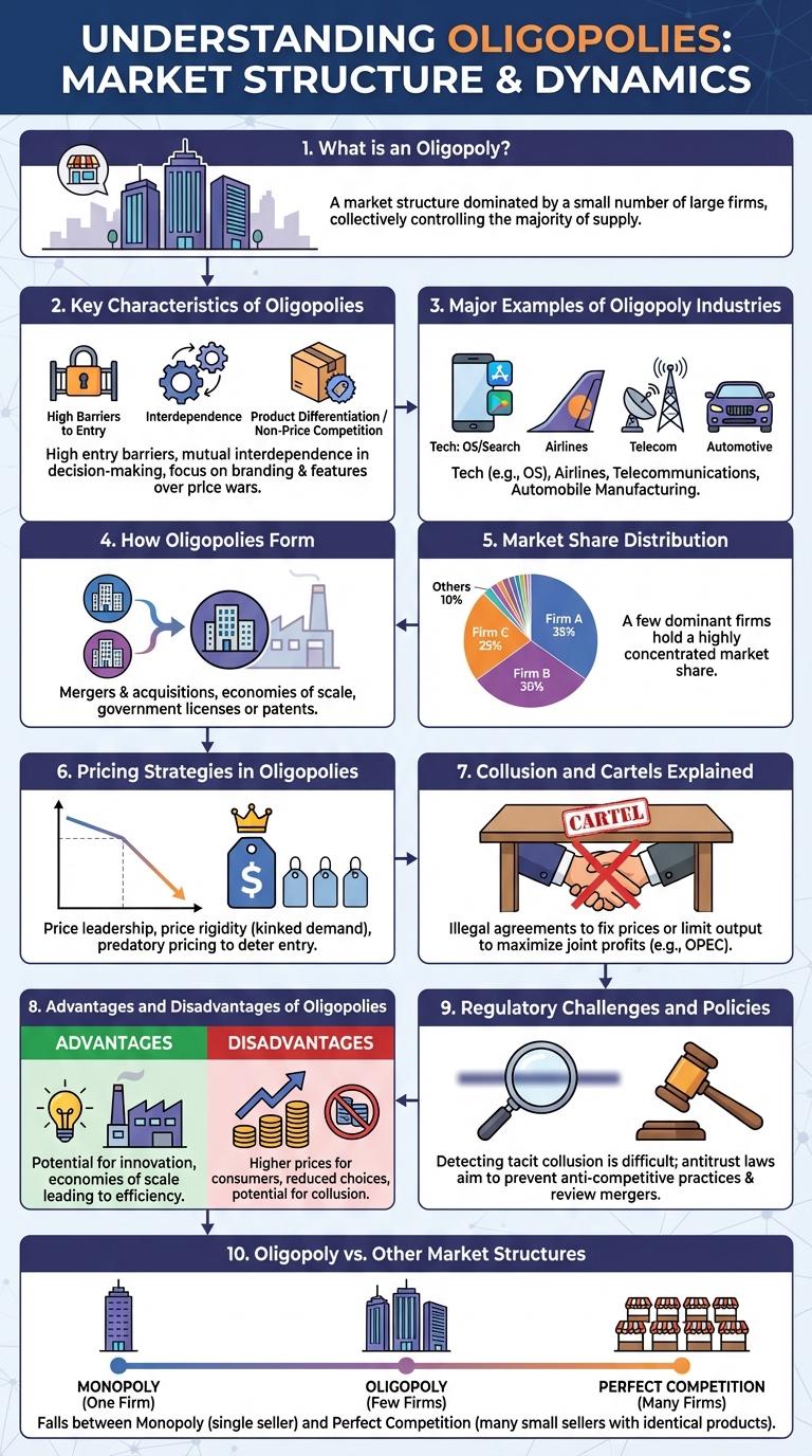 Infographic: Understanding Oligopoly Markets