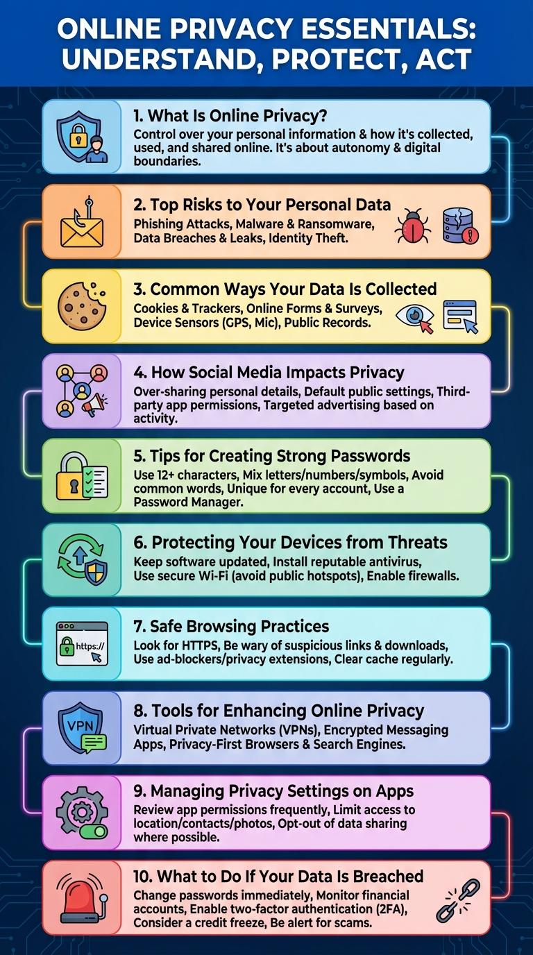 Infographic: Essential Tips for Protecting Your Online Privacy