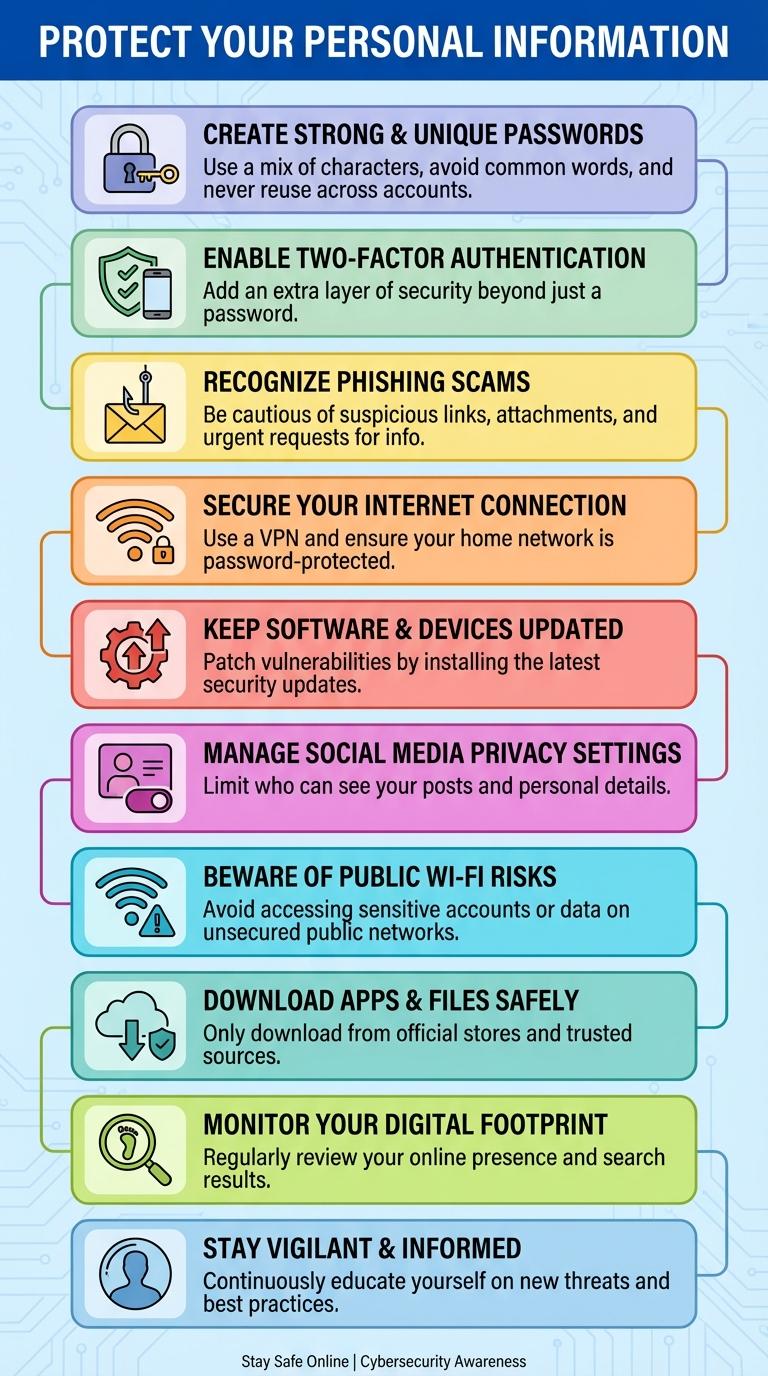 Infographic: Essential Online Safety Tips