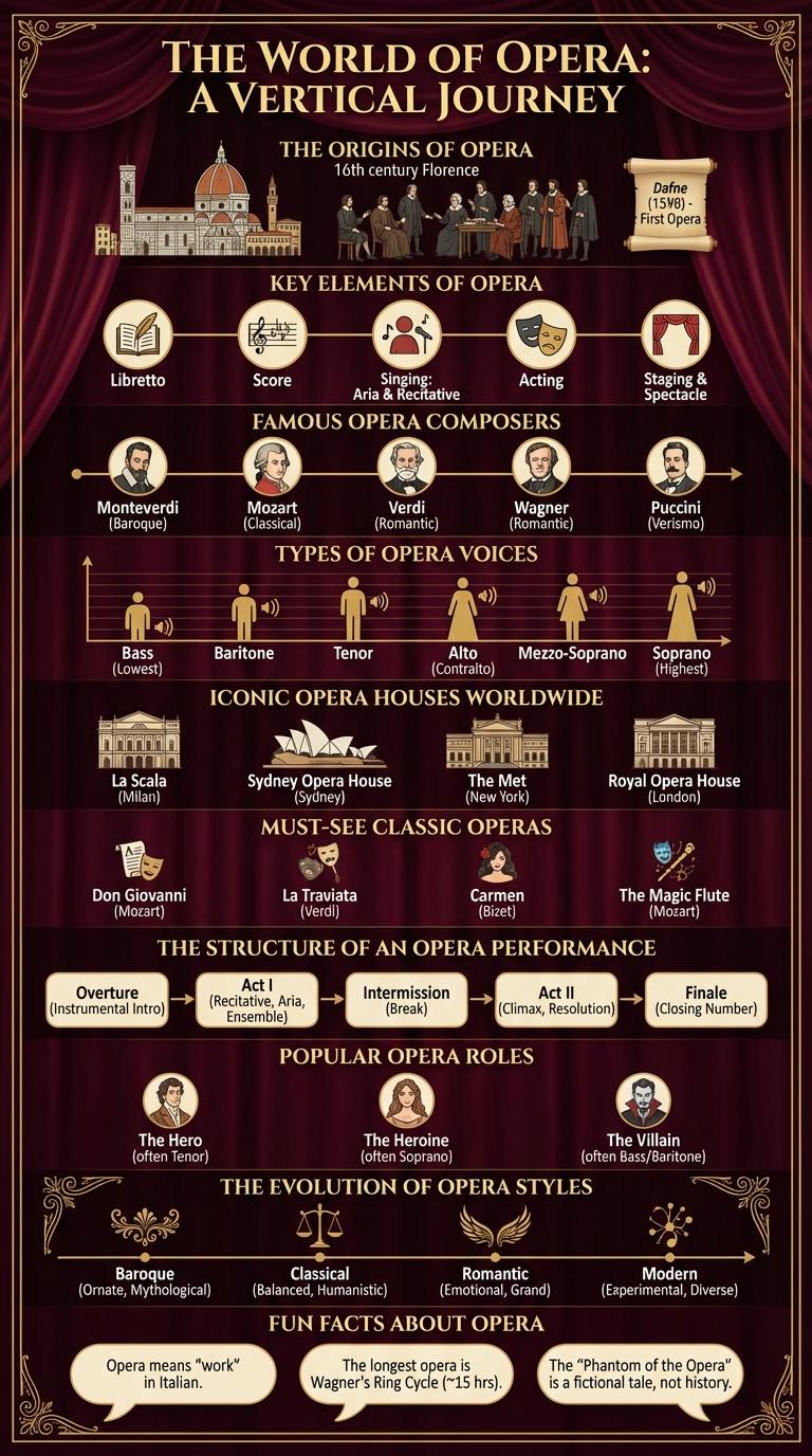 An Informative Infographic About the World of Opera