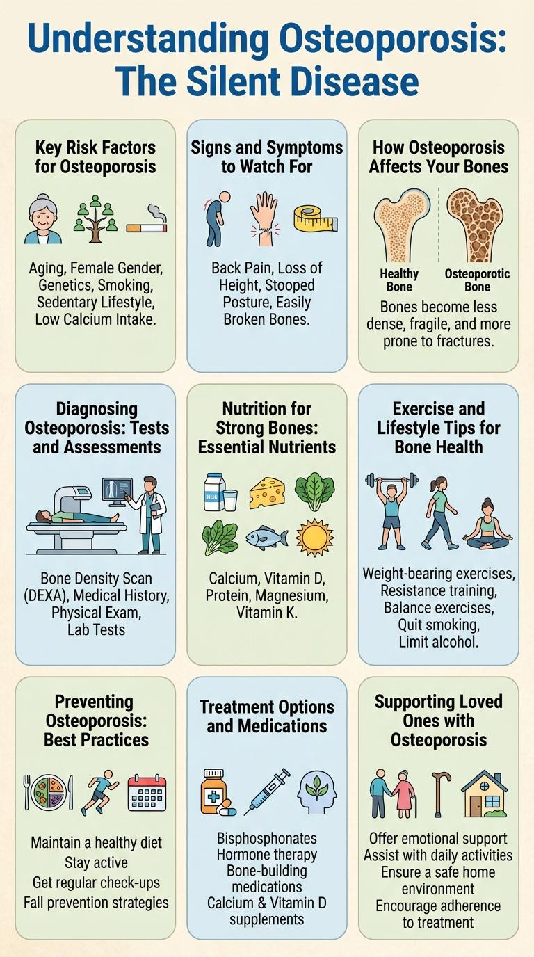 Informative Infographic on Osteoporosis