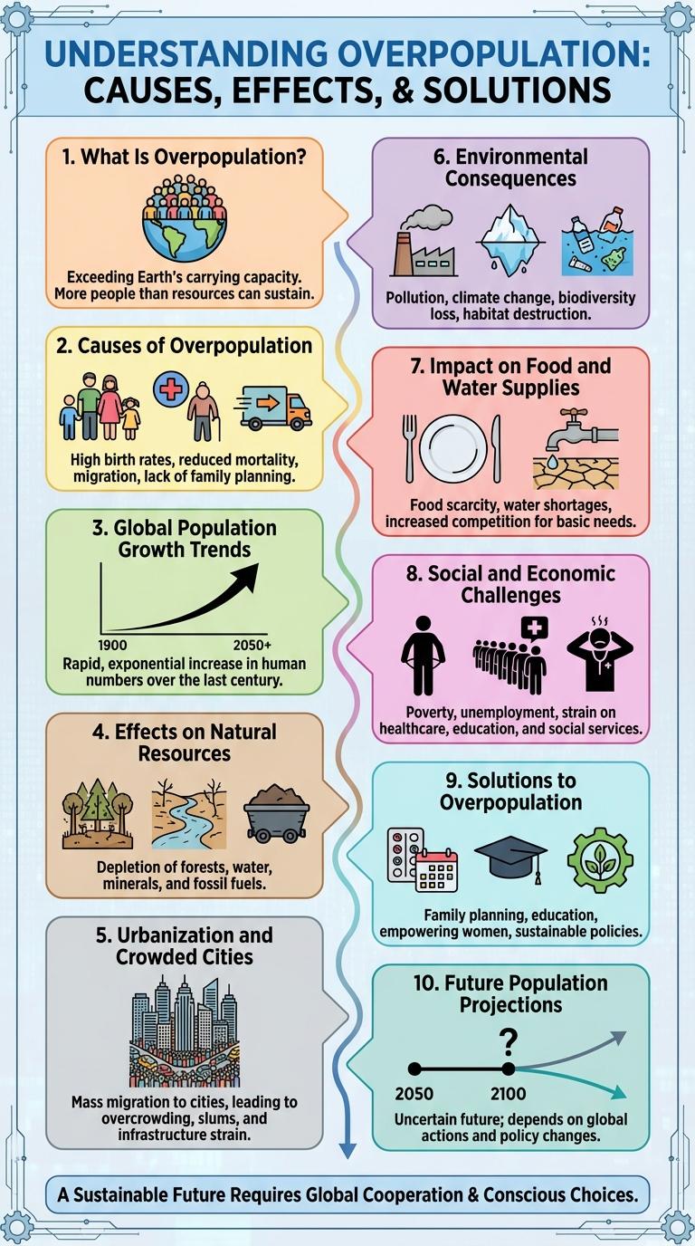 Infographic: Understanding the Impact of Overpopulation