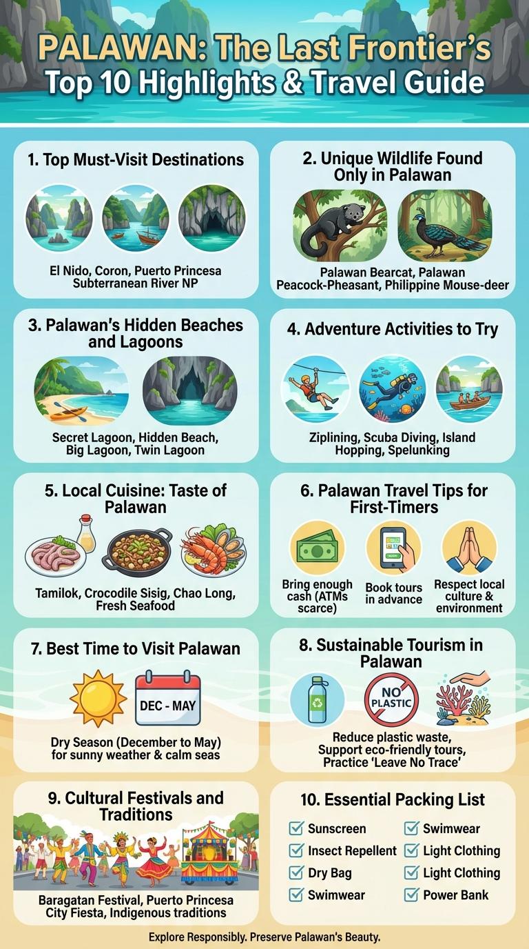 Infographic: Exploring the Wonders of Palawan