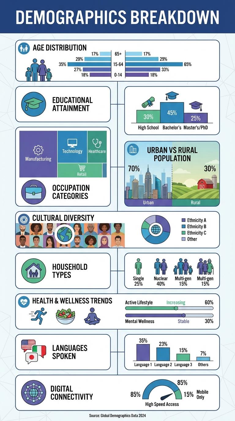 Informative Infographic About People