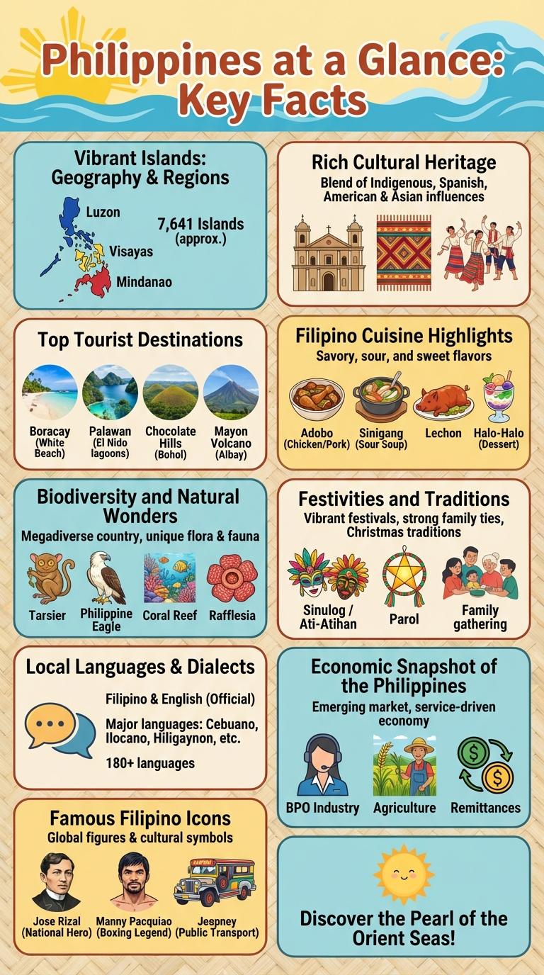 Infographic About the Philippines