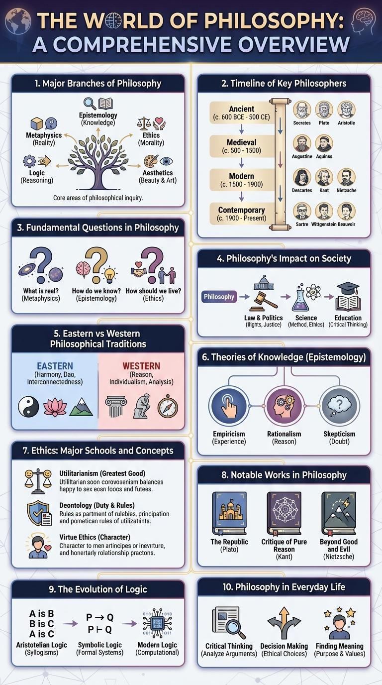 Infographic on the Basics of Philosophy