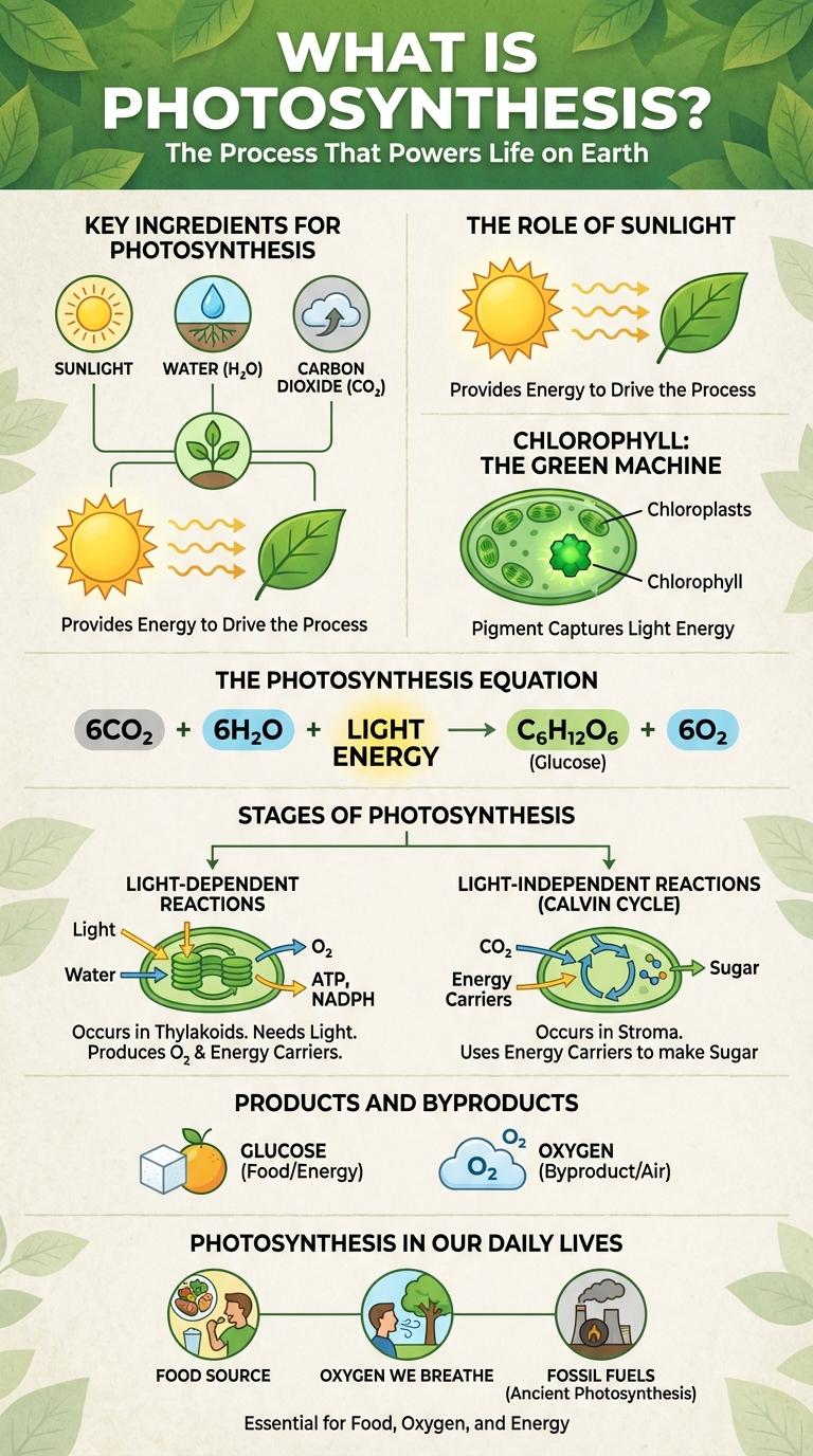 An Informative Infographic About Photosynthesis