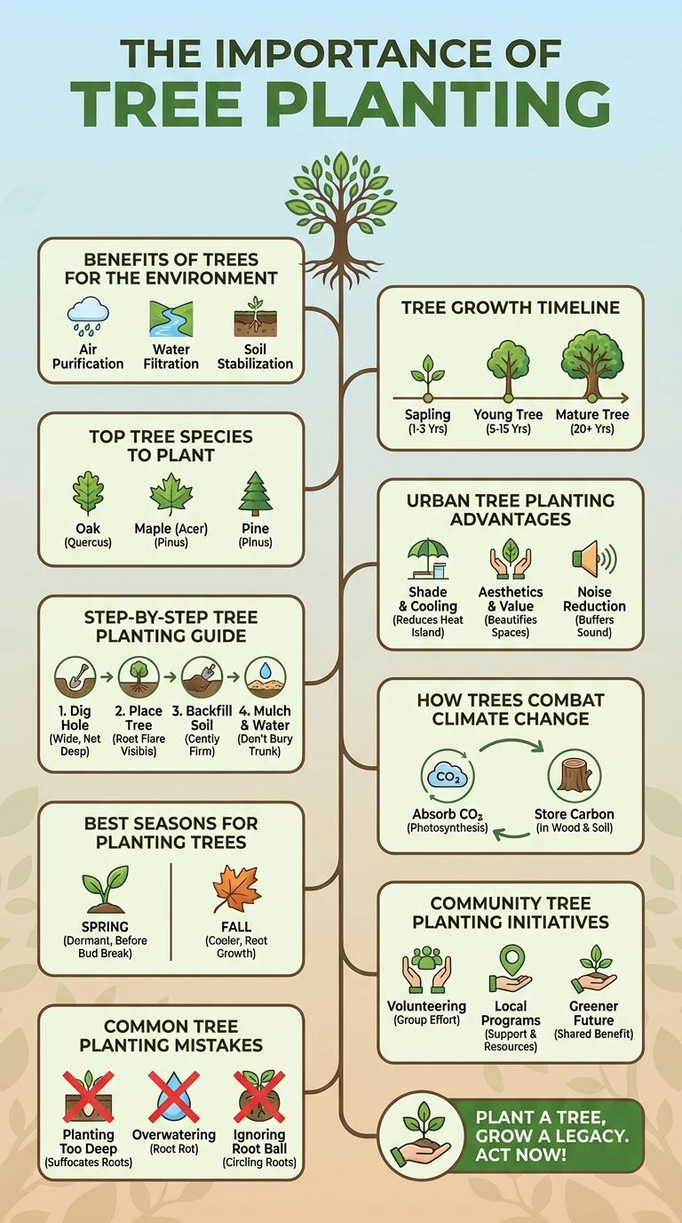 Infographic: The Importance of Tree Planting