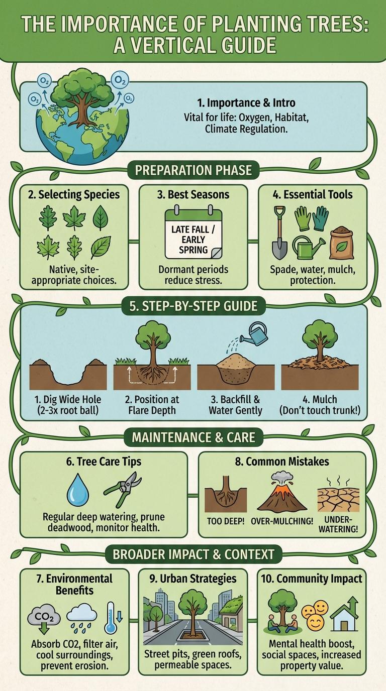 Infographic: The Importance of Planting Trees
