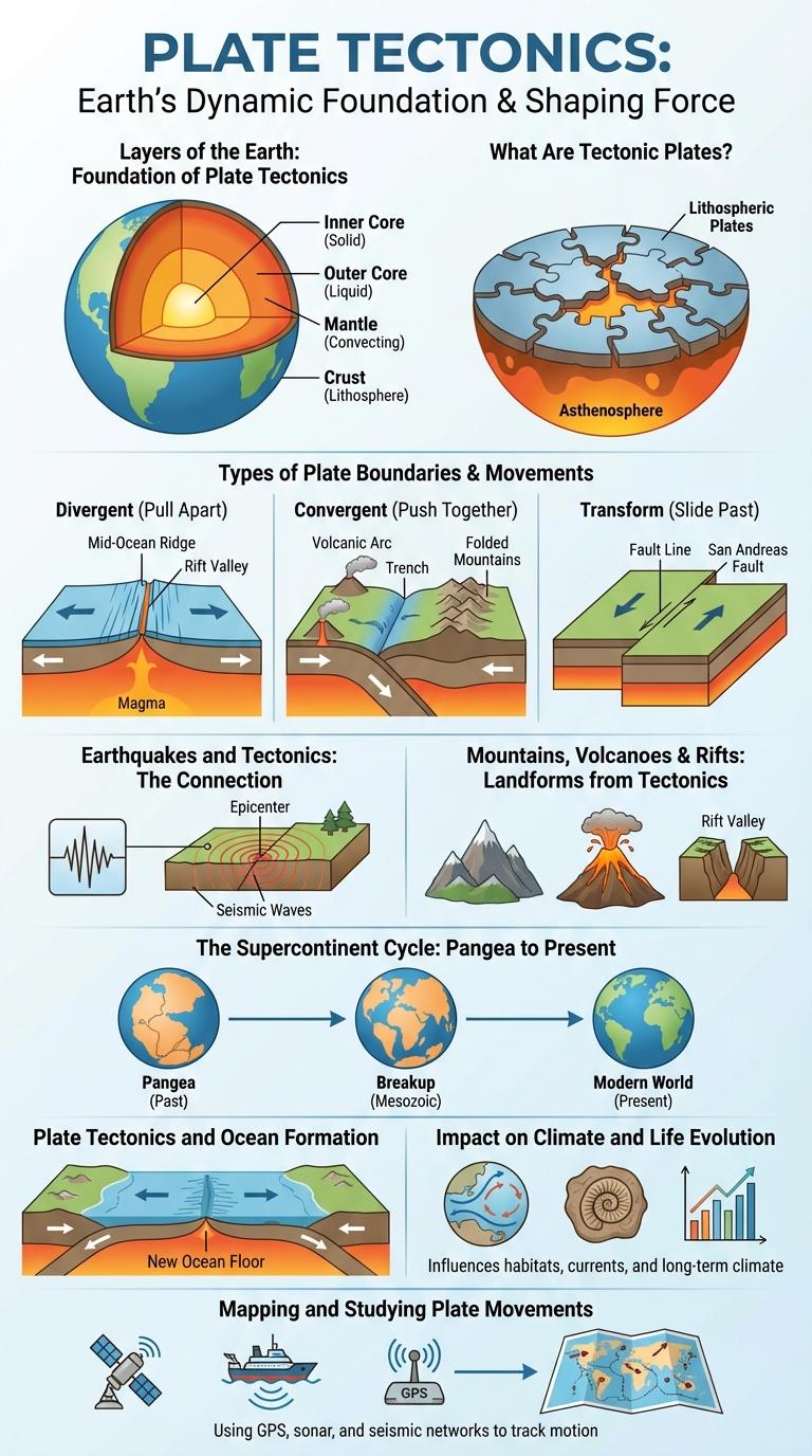 Plate Tectonics Explained: An Informative Infographic