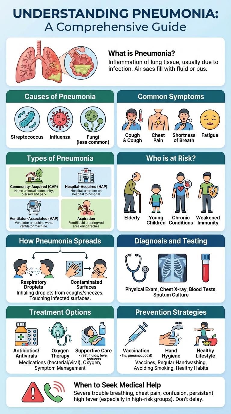 Pneumonia Infographic: Key Facts, Symptoms, and Prevention