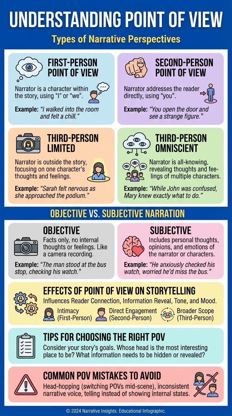 Infographic: Understanding Points of View in Literature
