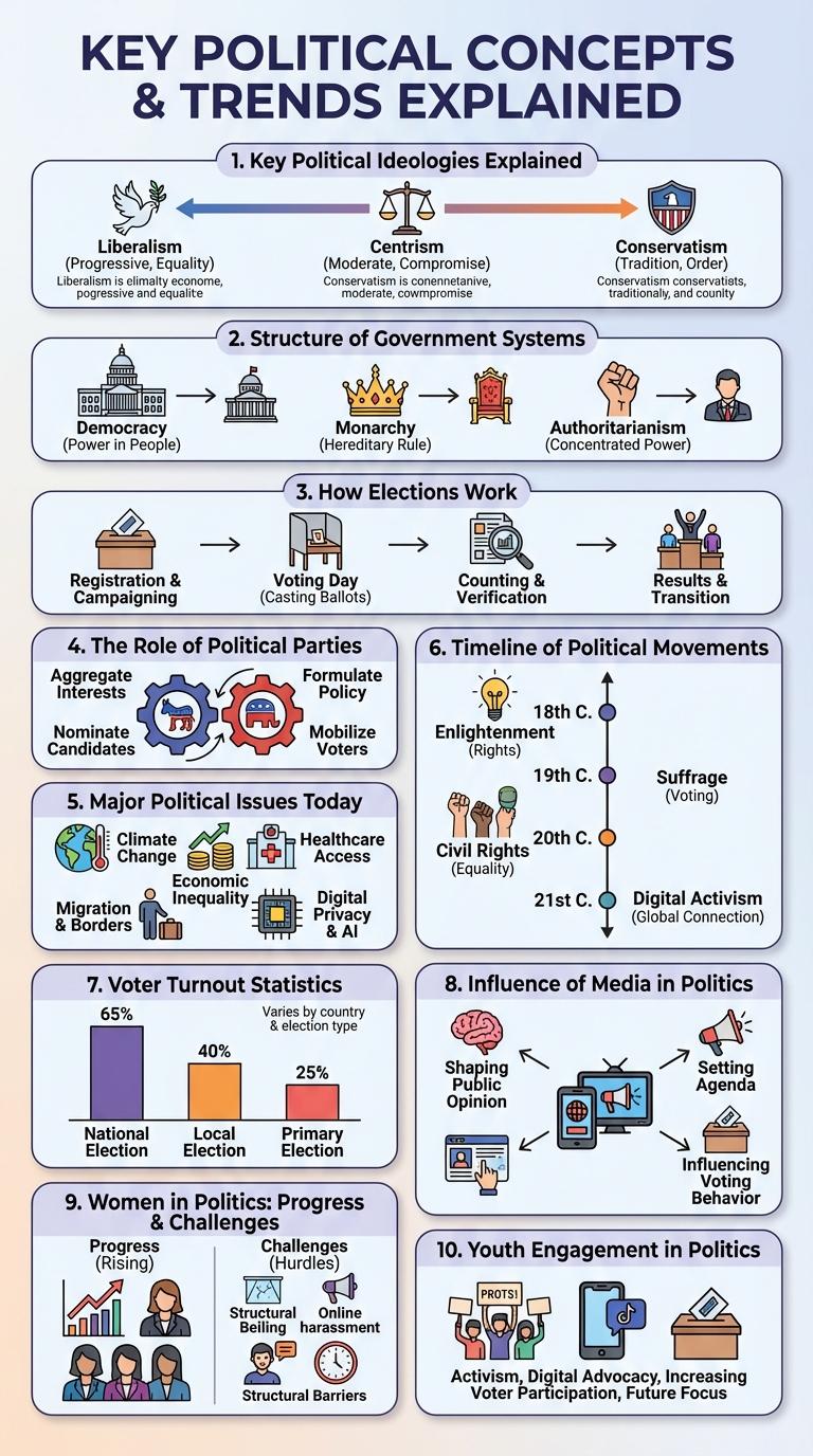 Infographic: Key Trends and Facts in Modern Politics